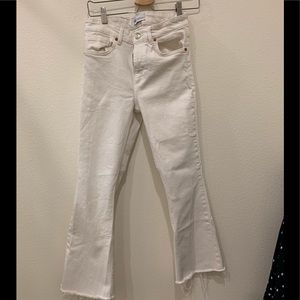 Zara white jeans